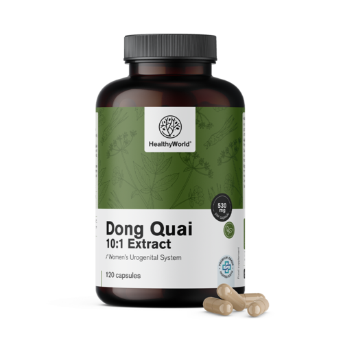 Angélica china - Dong Quai 530 mg, 120 cápsulas