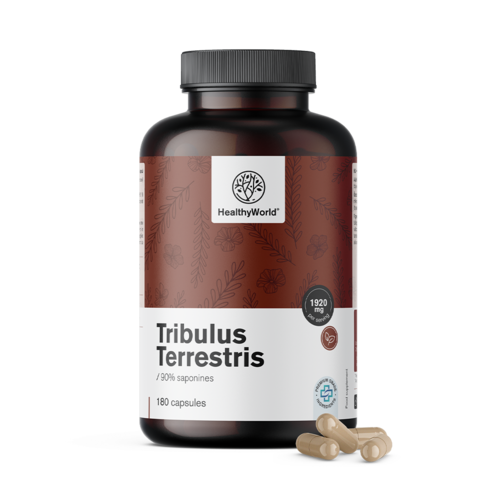 Abrojo – Tribulus 1920 mg, 180 cápsulas