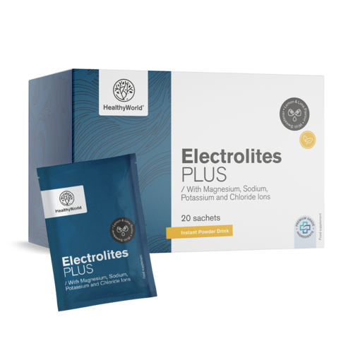 Electrolitos: polvo para preparar bebidas en sobres.