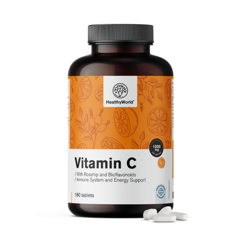 Vitamina C 1000 mg - con escaramujo y bioflavonoides
