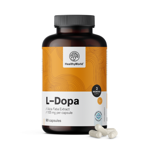 L-dopa 105 mg - de extracto de haba, 90 cápsulas