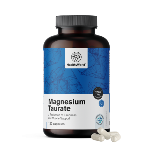 Taurato de magnesio 2000 mg