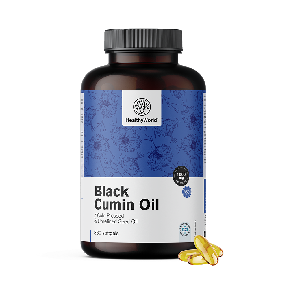 Aceite de comino negro 1000 mg