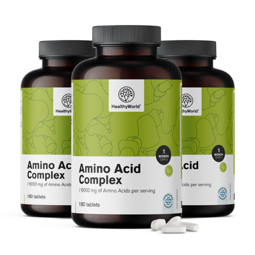 3x Complejo de aminoácidos, en total 540 comprimidos