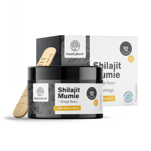 Shilajit Mumie 600 mg - resina, 30 g