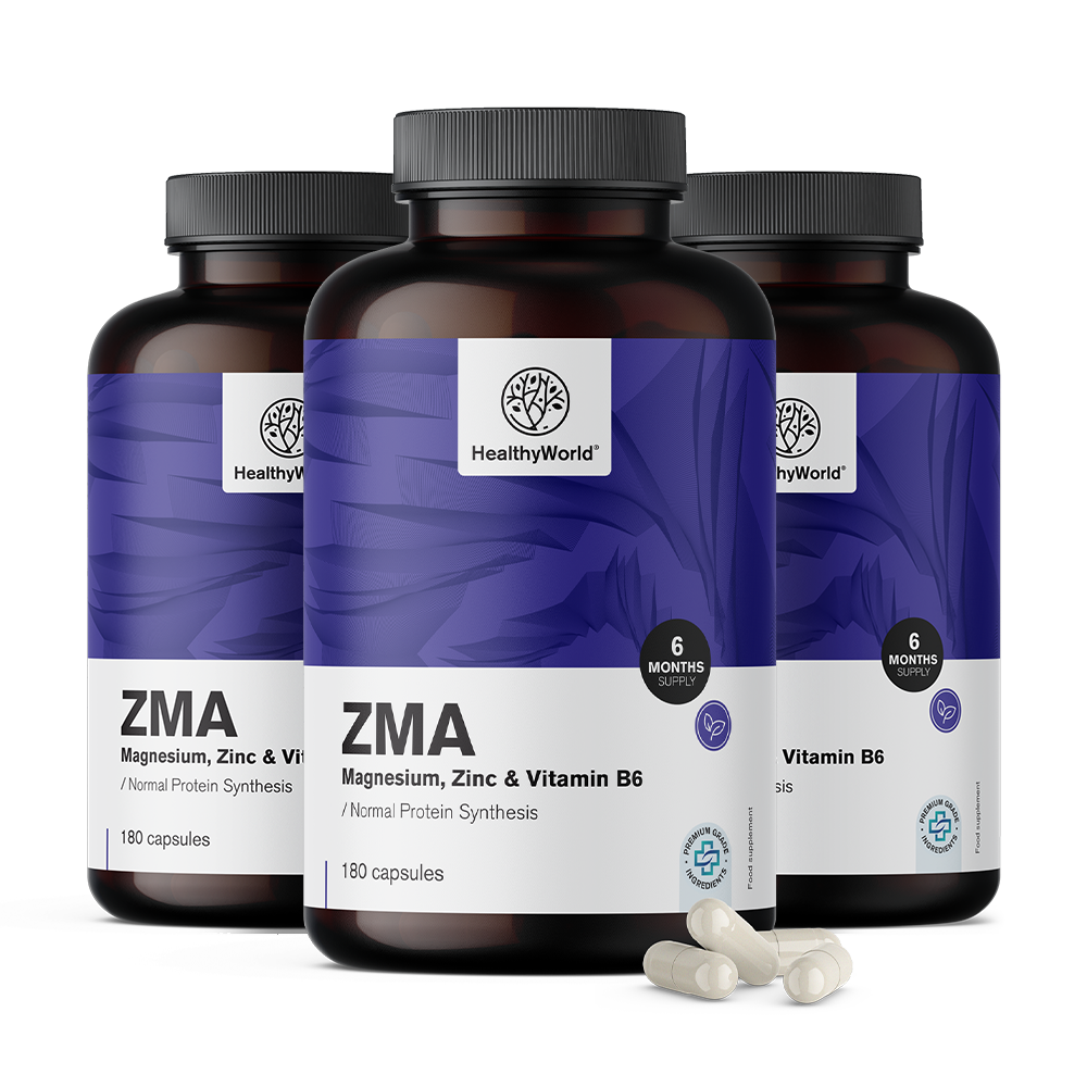 ZMA – magnesio, zinc y B6