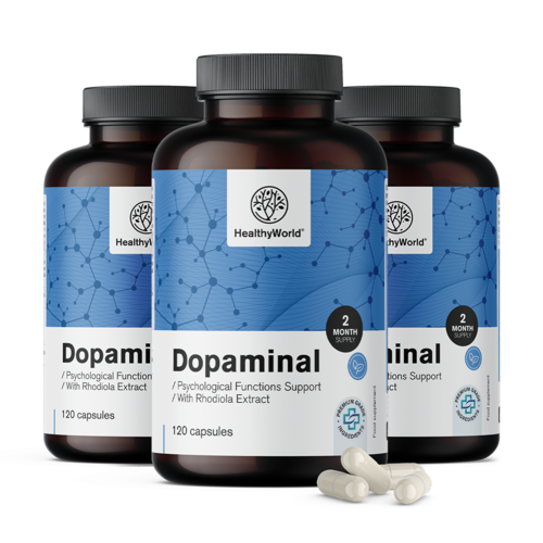3x Dopaminal – Dopamine Support, en total 360 cápsulas