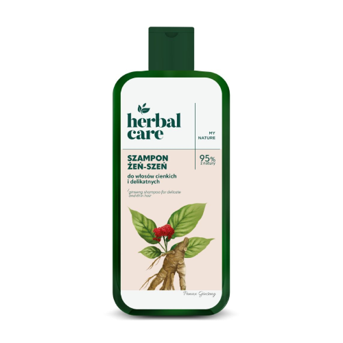 Champú para cabello fino con ginseng, 330 ml