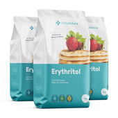 3x Eritritol, un edulcorante natural, en total 3000 g