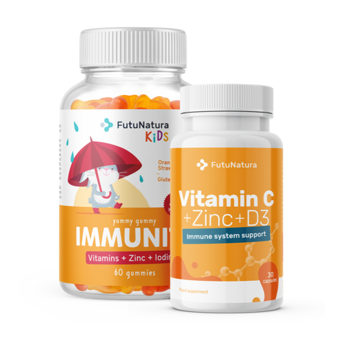 Familia Imun - defensas para niños y adultos, set