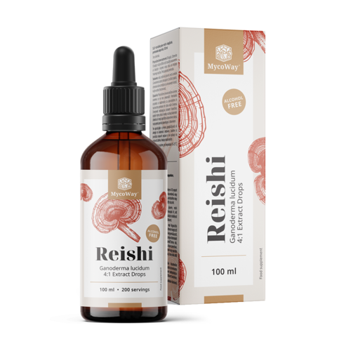 Reishi – extracto en gotas, 100 ml