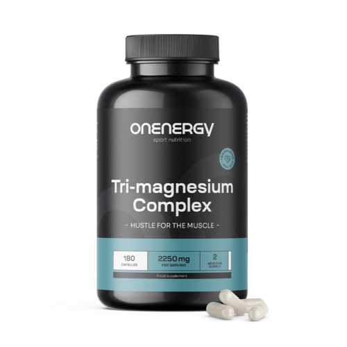 Complejo de trimagnesio 2250 mg, 180 cápsulas