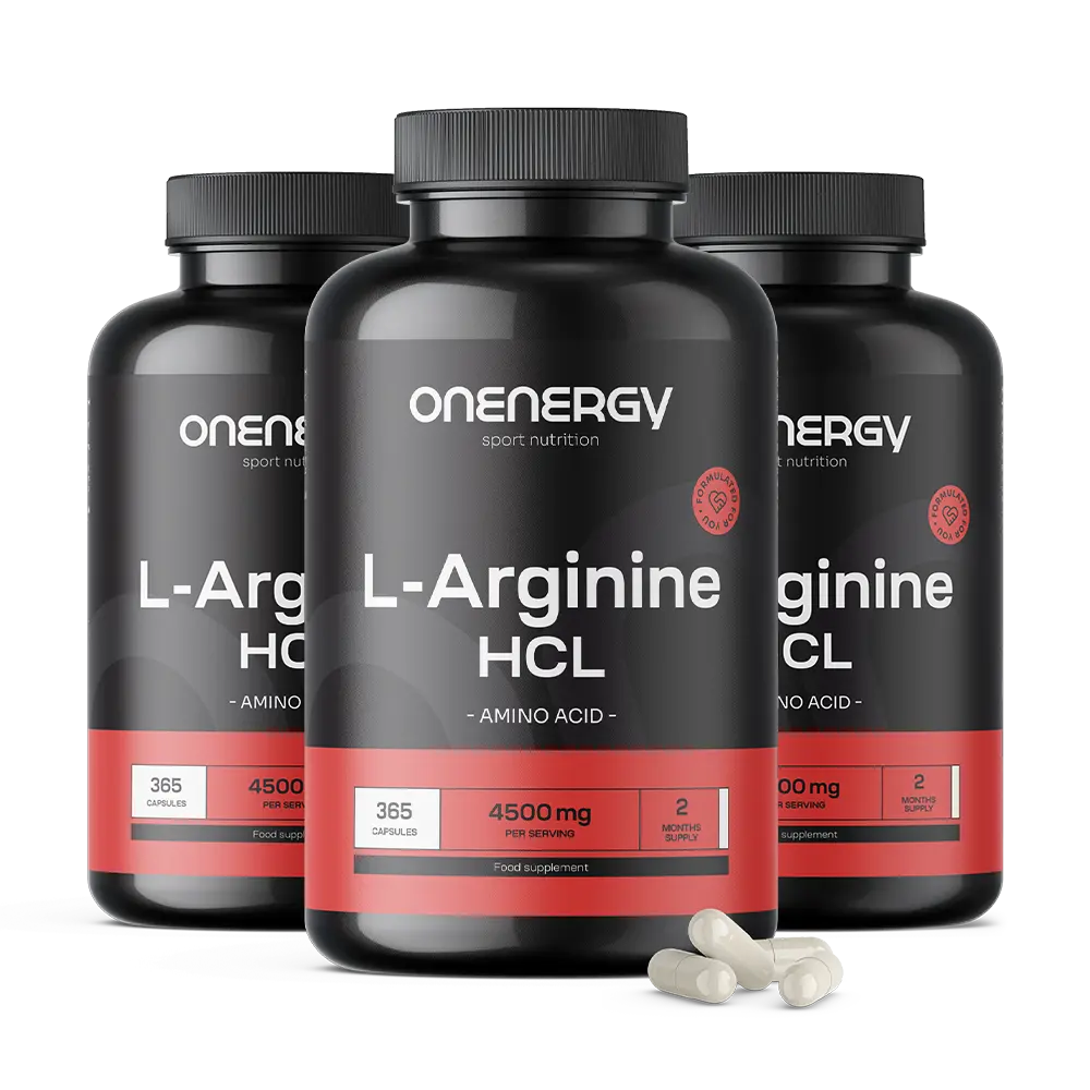 L-arginin HCL 4500 mg
