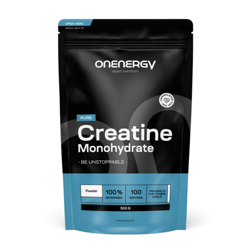 Monohidrato de creatina Pure en polvo, 500 g