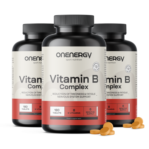 3x Complejo de vitamina B, en total 540 comprimidos