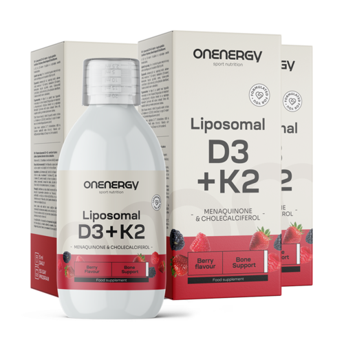 3x Vitamina D3 + K2 liposomal, en total 750 ml
