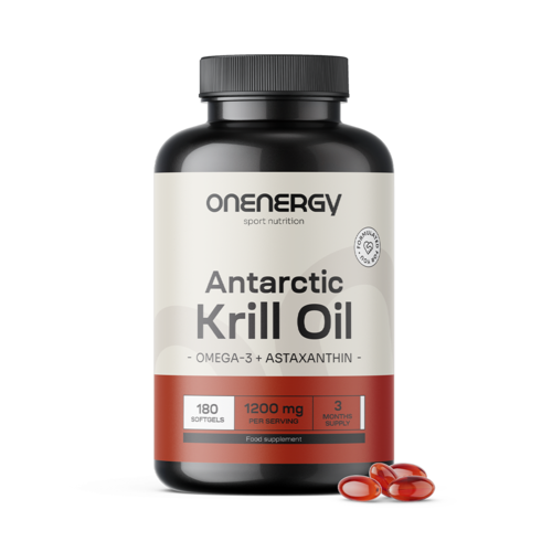 Aceite de krill 1200 mg, 180 cápsulas blandas