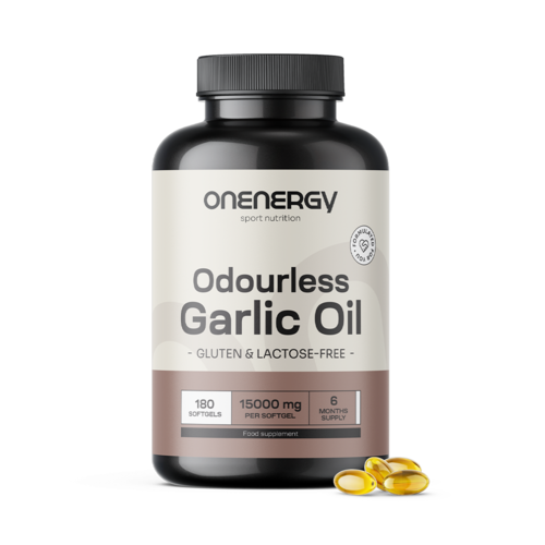 Aceite de ajo 15.000 mg, 180 cápsulas blandas