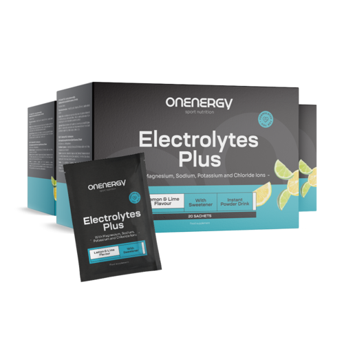 3x Electrolitos - polvo para preparación de bebidas, en total 60 sobrecitos