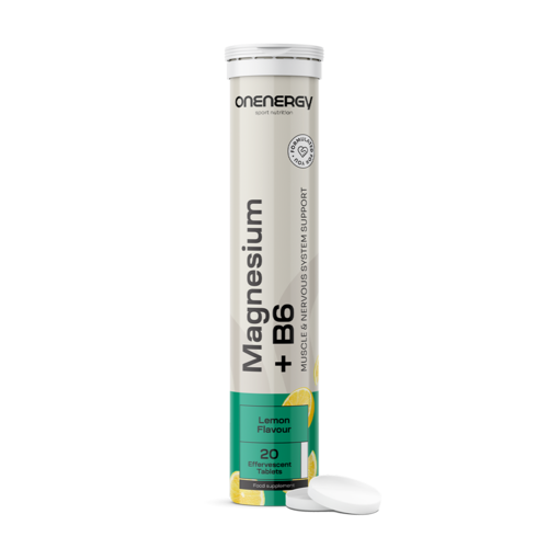 Magnesio + vitamina B6 - comprimidos efervescentes, 20 comprimidos efervescentes