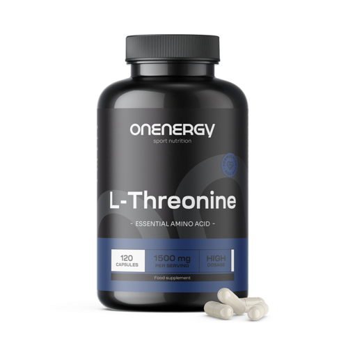 L-treonina 1500 mg, 120 cápsulas