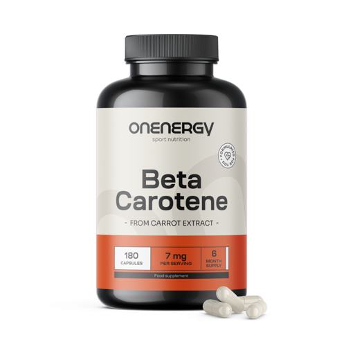 Beta-caroteno natural 7 mg, 180 cápsulas