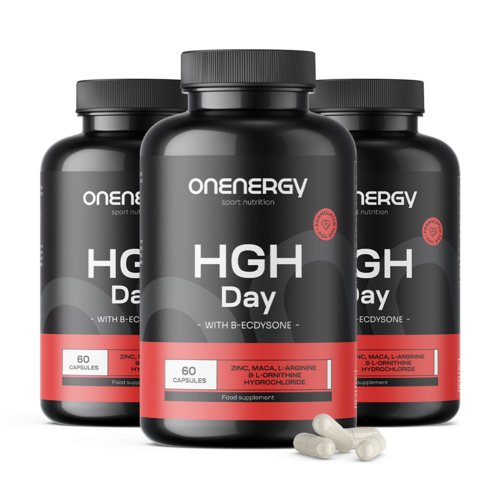 3x HGH Day – Natural HGH Booster, en total 180 cápsulas