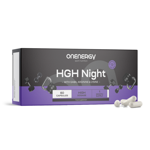 HGH Night – Natural HGH Booster, 60 cápsulas