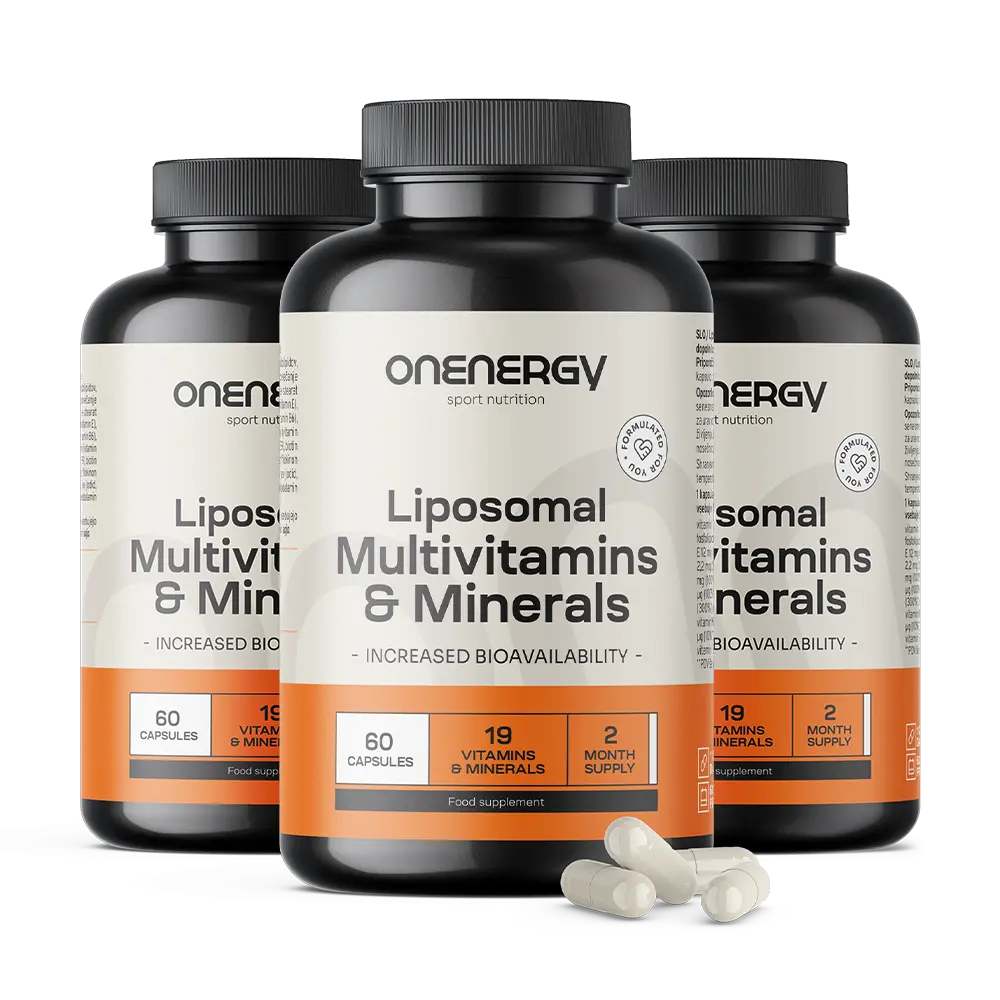 Multivitaminas y minerales liposomales