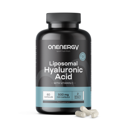 Ácido hialurónico liposomal 500 mg, 60 cápsulas