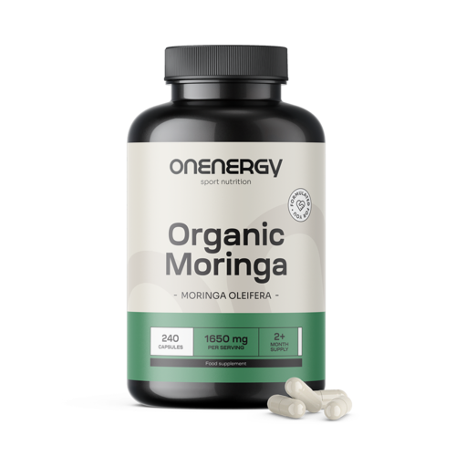 BIO Moringa 1650 mg, 240 cápsulas