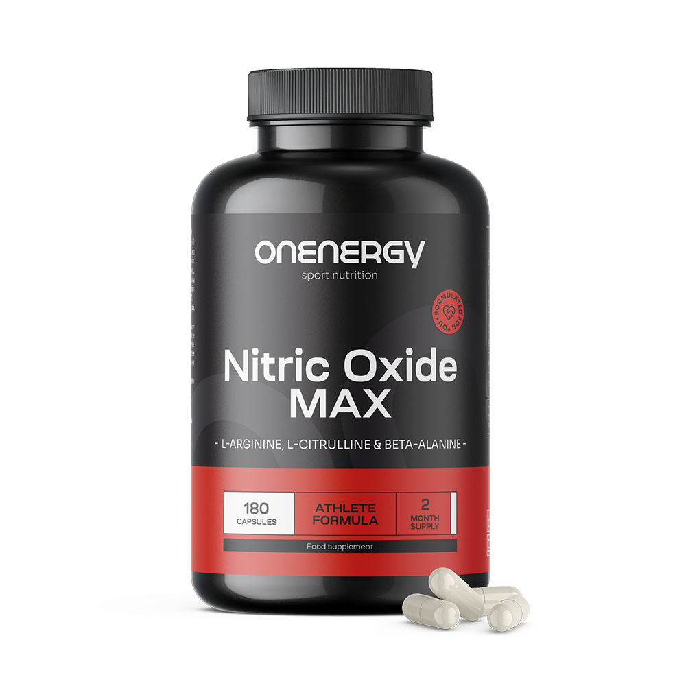 Nitric Oxide Max - complejo con arginina, citrulina y beta-alanina