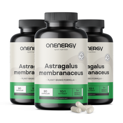 3x Astragalus – extracto 10:1, en total 270 cápsulas