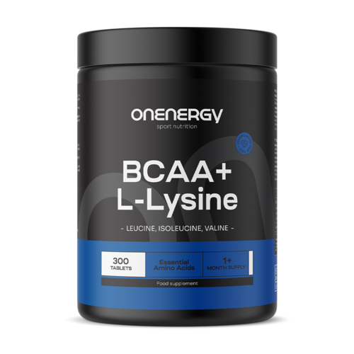 BCAA + L-lisina, 300 comprimidos
