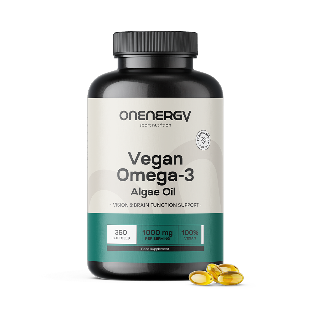 Omega-3 vegano de algas