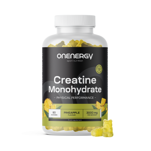 Monohidrato de creatina 3000 mg – piña, 90 gominolas