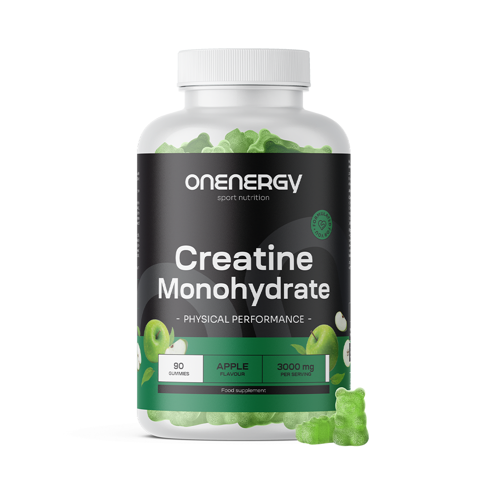 Monohidrato de creatina 3000 mg – manzana