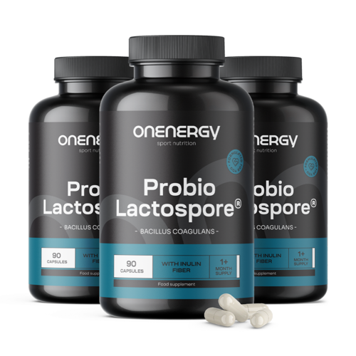 3x Probio Lactospore® – cultivos microbiológicos, en total 270 cápsulas