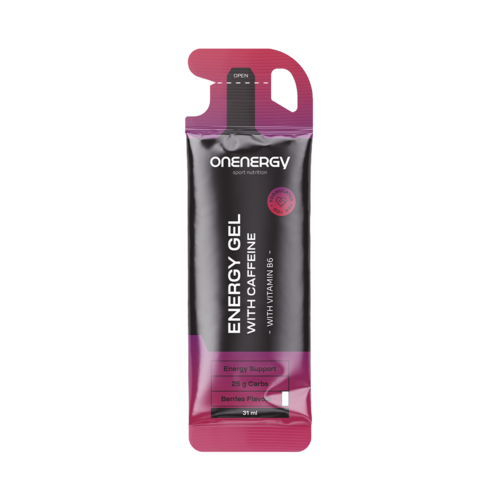 Gel energético con cafeína - bayas, 31 ml