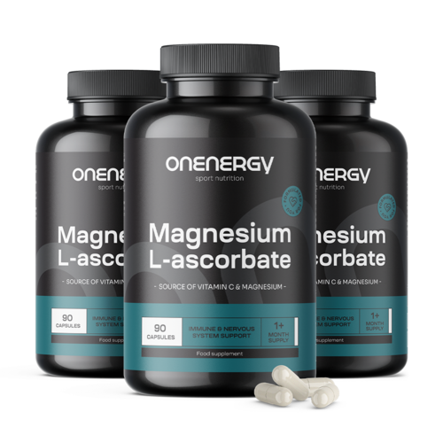 3x L-ascorbato de magnesio, en total 270 cápsulas