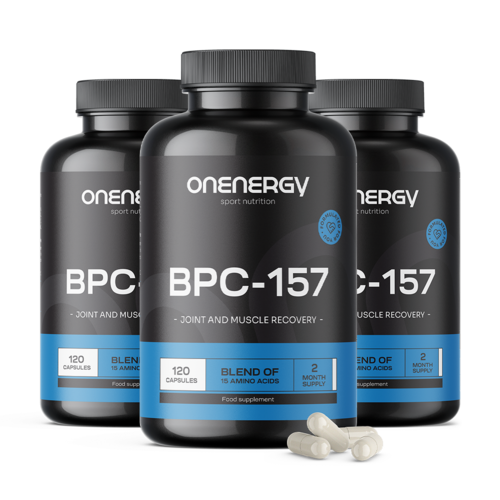 3x BPC-157 – regeneración muscular y articular, en total 360 cápsulas