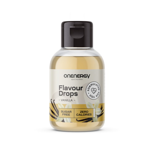 Flavour Drops gotas con endulzante – vainilla, 50 ml