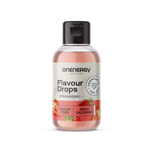 Flavour Drops gotas con endulzante – fresa, 50 ml