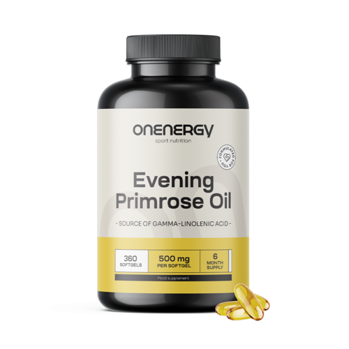 Aceite de onagra 1000 mg, 360 cápsulas blandas