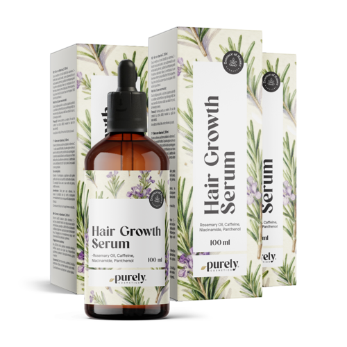 3x Sérum para el crecimiento del cabello, en total 300 ml