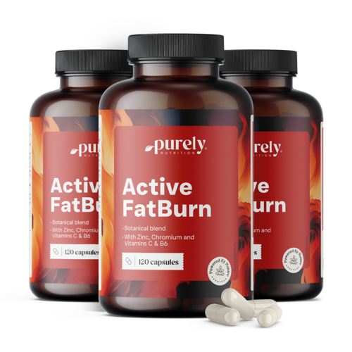 3x Active FatBurn, en total 360 cápsulas