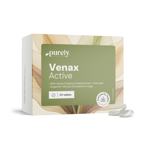 Venax Active - complejo para venas y circulación sanguínea, 60 comprimidos