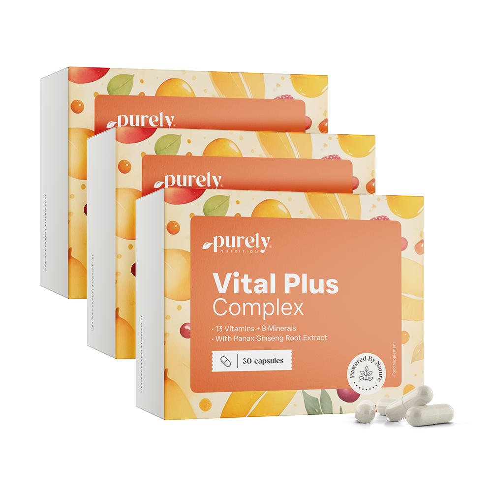 Vital Plus Complex - multivitaminas y minerales con ginseng