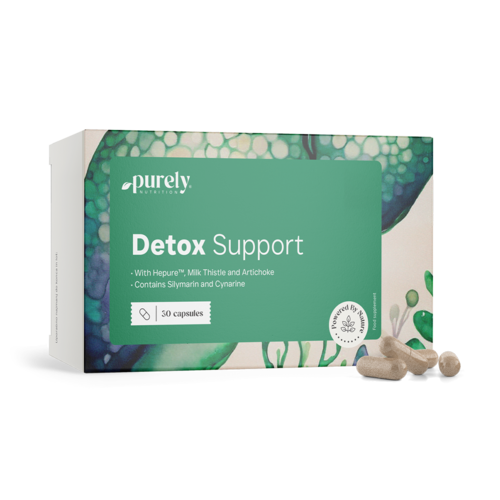 Detox Support – complejo con alcachofa y cardo mariano, 30 cápsulas