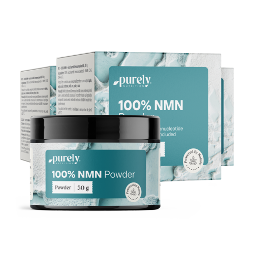 3x 100 % NMN - nicotinamida mononucleótida, en total 90 g